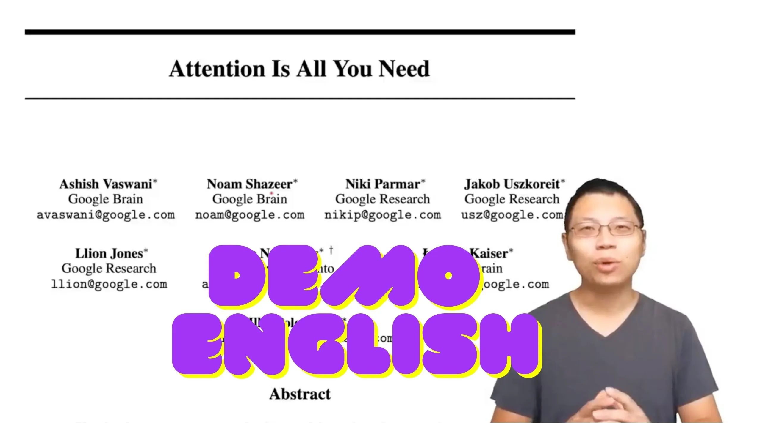 Education localized video thumbnail